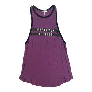 PINK size small purple tank